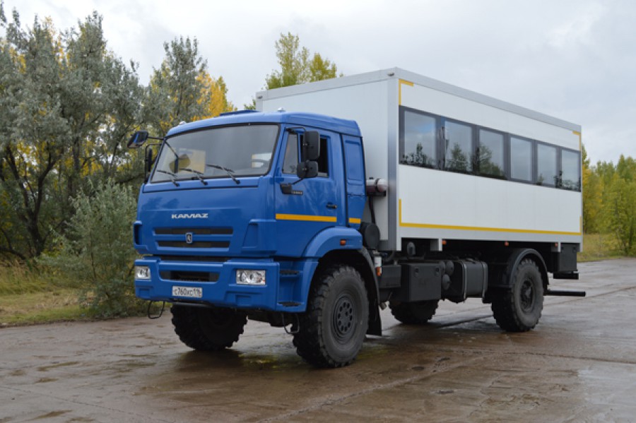 Камаз 43502 с кму